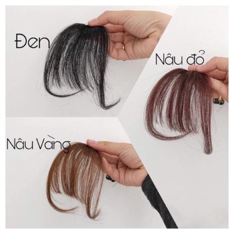 [HCM]Tóc Mái Mưa- Mái Thưa (Nâu Đen)