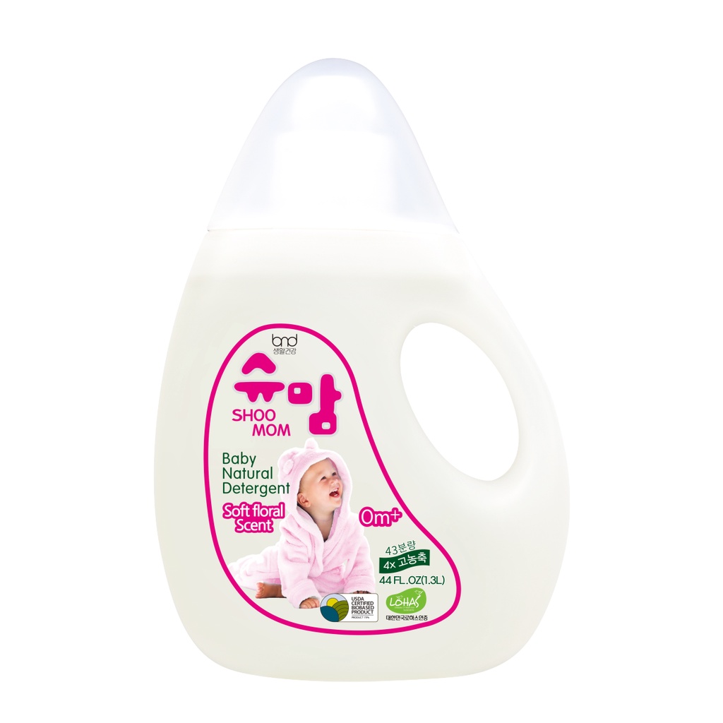 Nước Giặt Sinh Học Dịu Nhẹ Cho Bé, Baby Natural Detergent