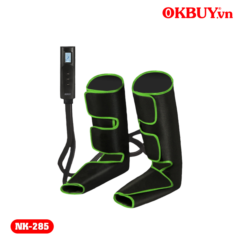 Máy massage chân, máy matxa bắp chân và bàn chân, máy nén ép trị liệu suy giãn tĩnh mạch Nikio NK-285 - Giảm đau nhúc và cải thiện suy giãn tĩnh mạch