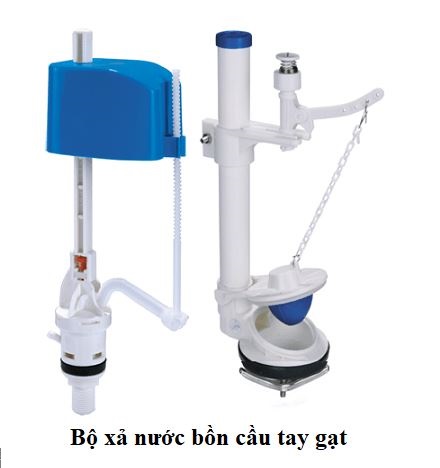 Bộ xả bàn cầu tay gạt dùng cho tất cả các bồn cầu tay gạt Hùng Anh- Bh 12 tháng