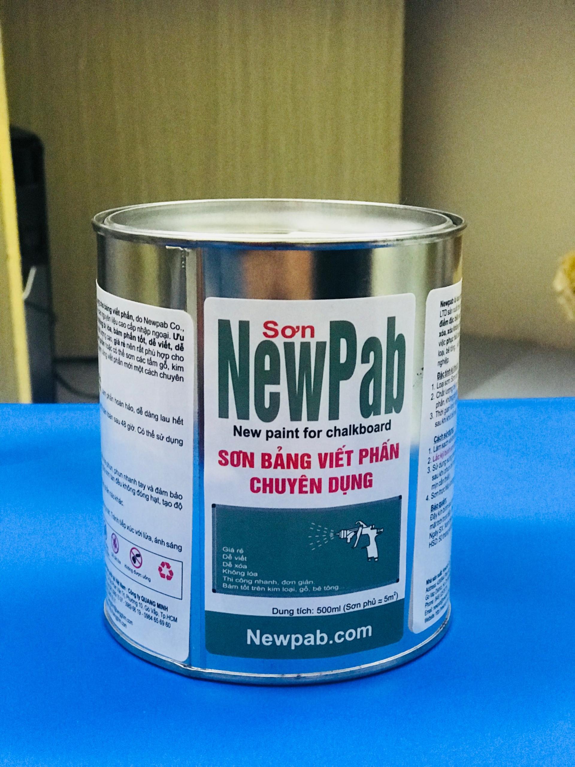 [HCM] 1 Lít sơn bảng viết phấn chuyên dụng dành cho trường học phục hồi và làm mới bảng viết phấn, viết tốt, lau dễ, chống lóa, bám phấn, thi công đơn giản, nhanh khô, giảm chi phí khi sử dụng và phục hồi bảng bị bay màu