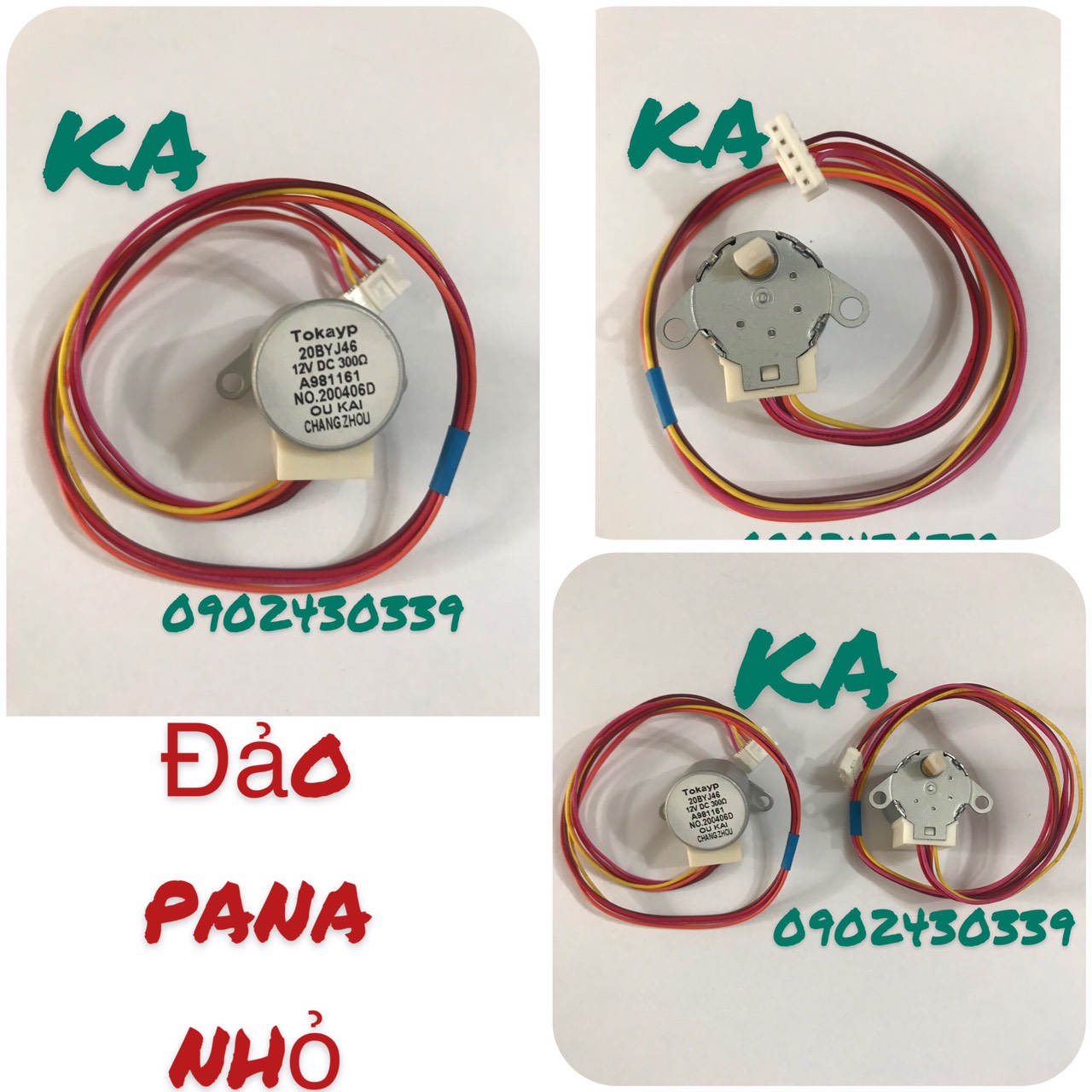 Motor đảo dùng cho máy lạnh pana
