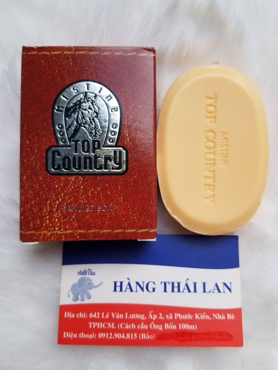 Combo 2 cục Xà bông ngựa Top Country Thái Lan 90g