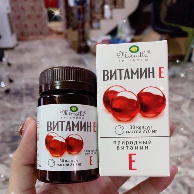 Vitamin e đỏ 270mg của nga