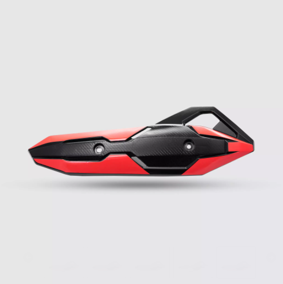 Ốp pô nhựa abs cao cấp sử dụng cho honda air blade 2016-2018 - màu đỏ