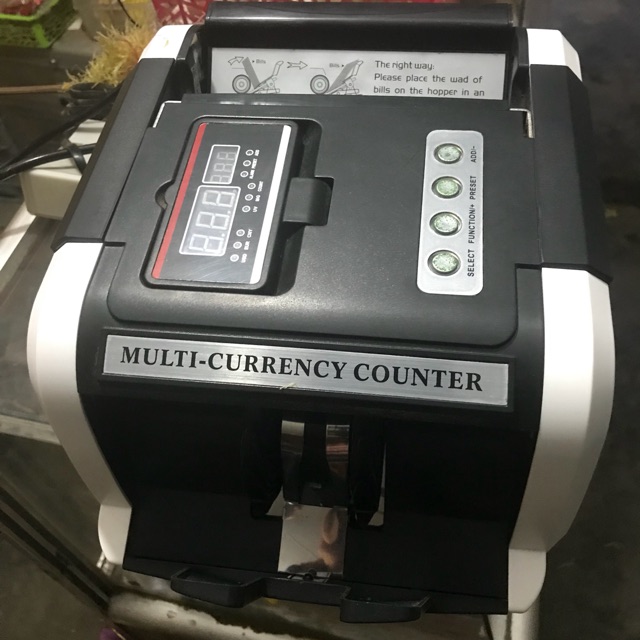 Máy đếm tiền cao cấp nhập khẩu nguyên chiếc đếm chính xác Cashta 2147 công nghệ Châu Âu