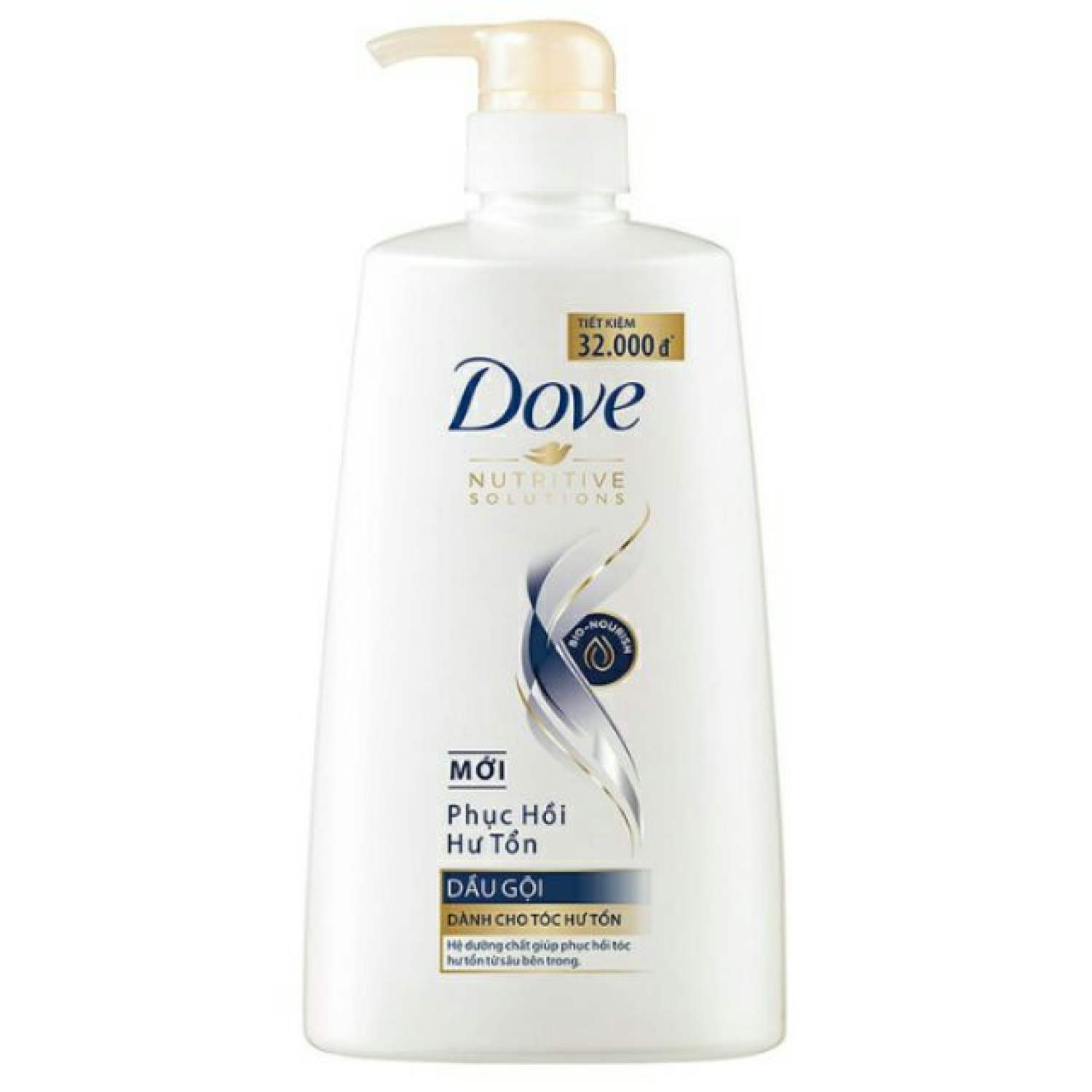 Kem xả dove phục hồi hư tổn -