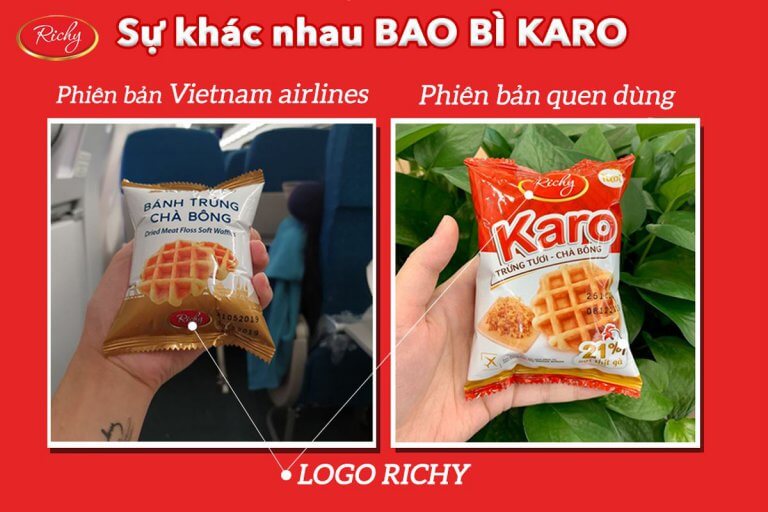 [HCM]Bánh trứng tươi – chà bông #Karo 6 Cái