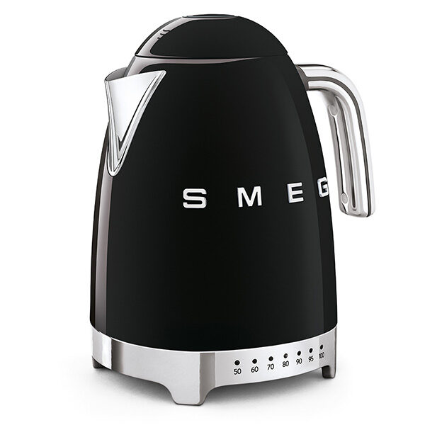 [Trả góp 0%]Ấm siêu tốc SMEG KLF04BLEU Màu đen - có điều chỉnh Nhiệt độ