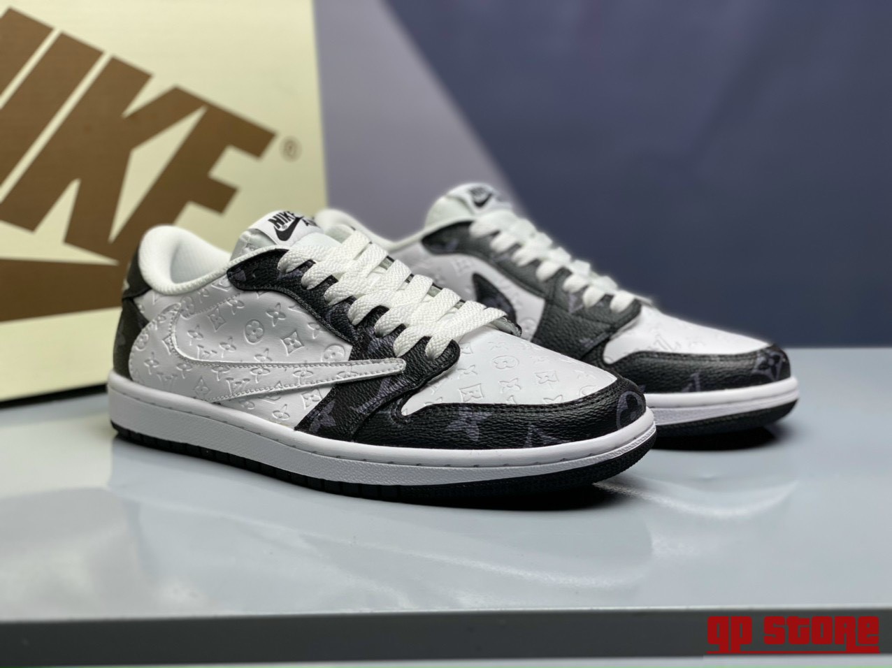 Louis Vuitton x Nike Air Jordan 1 Retro High - Buy Royalty Free 3D model by  Vincent Page (@vincentpage) [d532ab6]