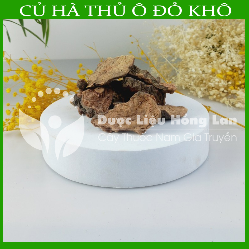 Củ hà thủ ô đỏ khô sạch đóng gói 1kg - công ty tnhh dược liệu hồng lan