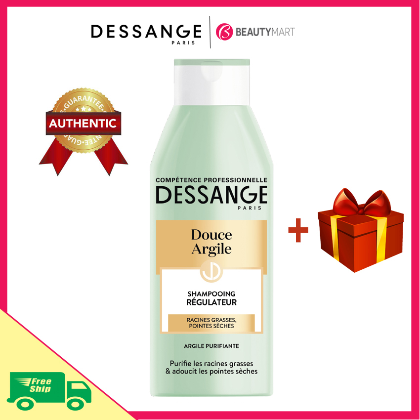 Dầu gội dành cho tóc dầu Dessange Douce Argile chính hãng Pháp - BeautyMart