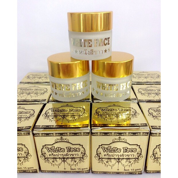 [HCM]Kem Siêu Dưỡng Trắng Da Mặt White Face Thái Lan - DC