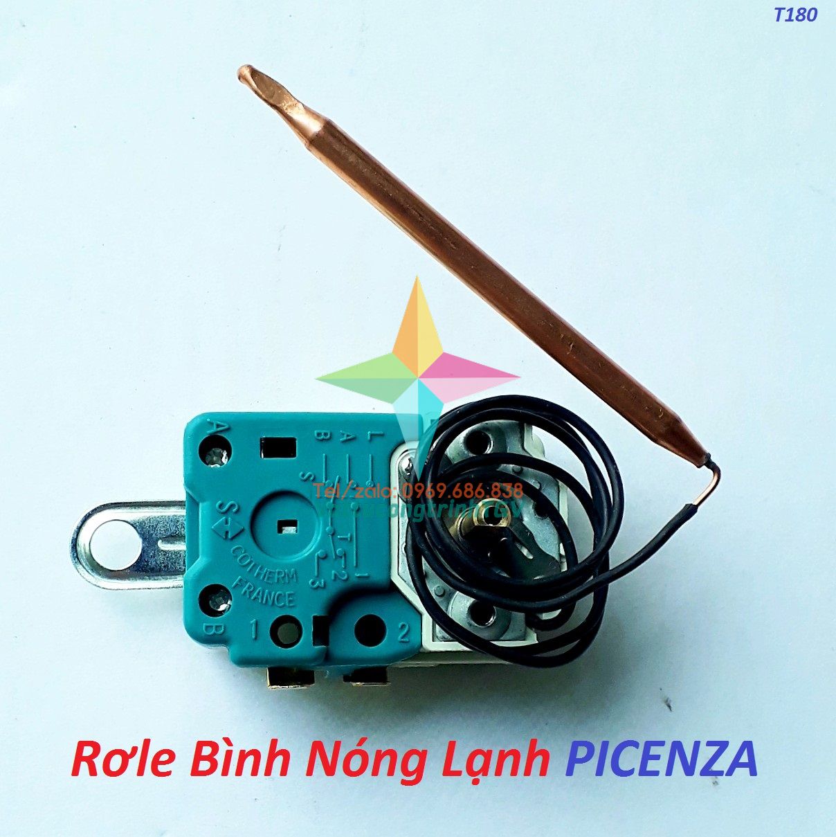 Rơle nhiệt độ Bình Nóng Lạnh PICENZA - ROSSI