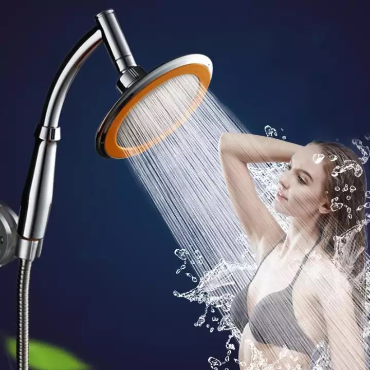 Vòi Sen Tăng Áp Inox, Bộ Vòi Tắm Hoa Sen Bát Lớn Inox 304 Không Gỉ, Tăng Áp Tốt, Độ Bền Cao, Kiểu Dáng Sang Trọng – Bảo Hành 12 Tháng