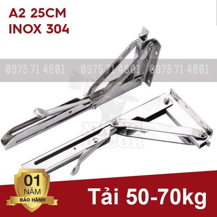 Bản Lề Gập Thông Minh Inox -bộ 2 chiếc