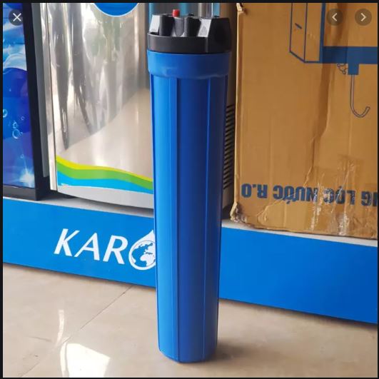 Cốc lọc xanh 20inch dùng trong bộ lọc nước sinh hoạt - cốc lọc 20 inch xanh