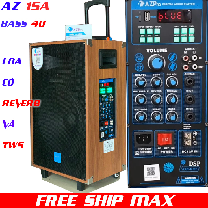 (MẪU NÂNG CẤP) SIÊU PHẨM LOA KÉO BASS 40 GIÁ BÌNH DÂN ,ÂM THANH NỔI TWS, BO MẠCH CHỐNG HÚ HIỆN ĐẠI, KÈM 2 MÍC HÁT NHẸ VA ÊM