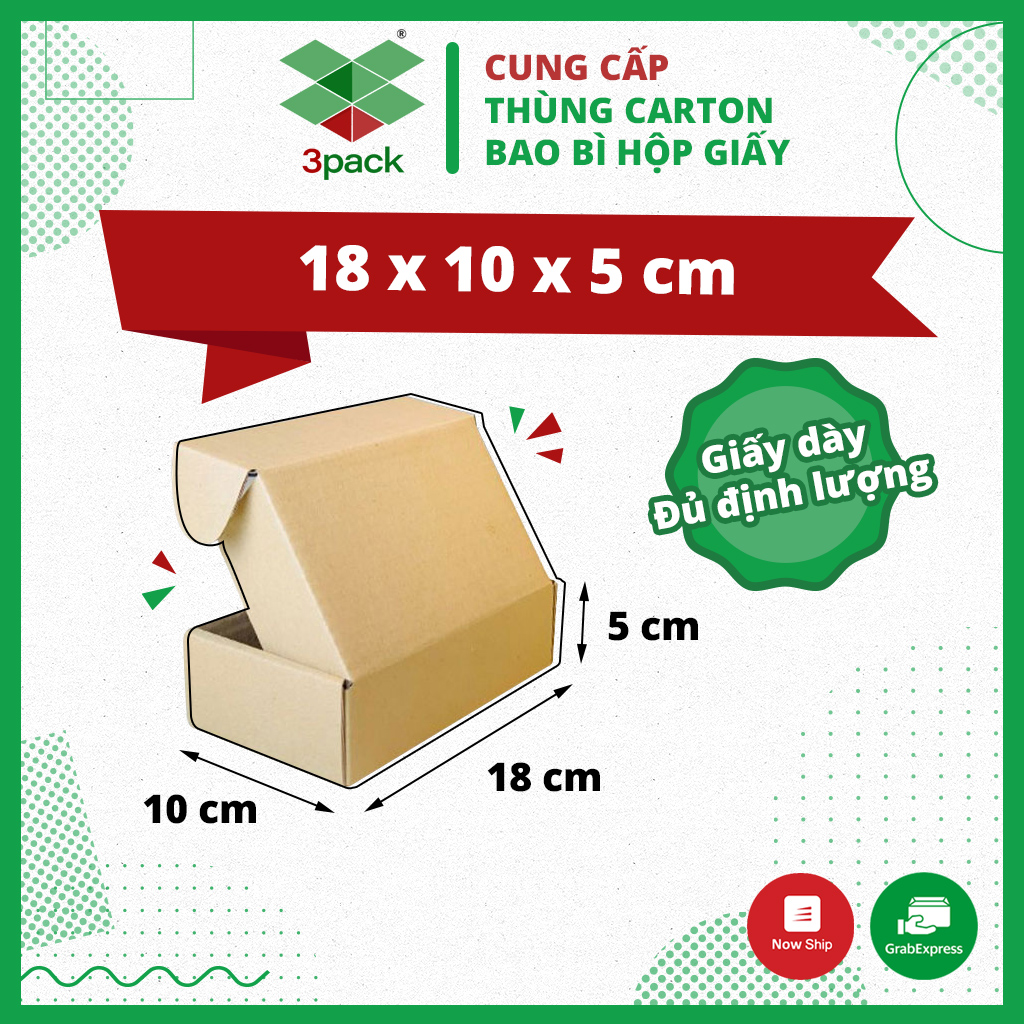 60 thùng hộp carton đóng gói hàng 3hc0902 - giấy dày cứng cáp đủ định lượng-đóng gói trang sức, quà tặng