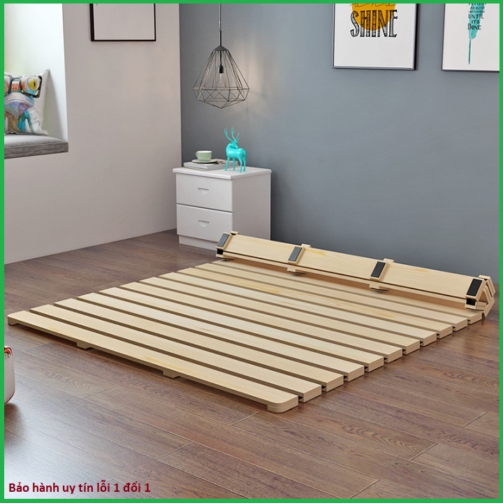 Giường cuộn gỗ thông nhập khẩu mùi thơm tự nhiên 60cm - 80cm - 120cm