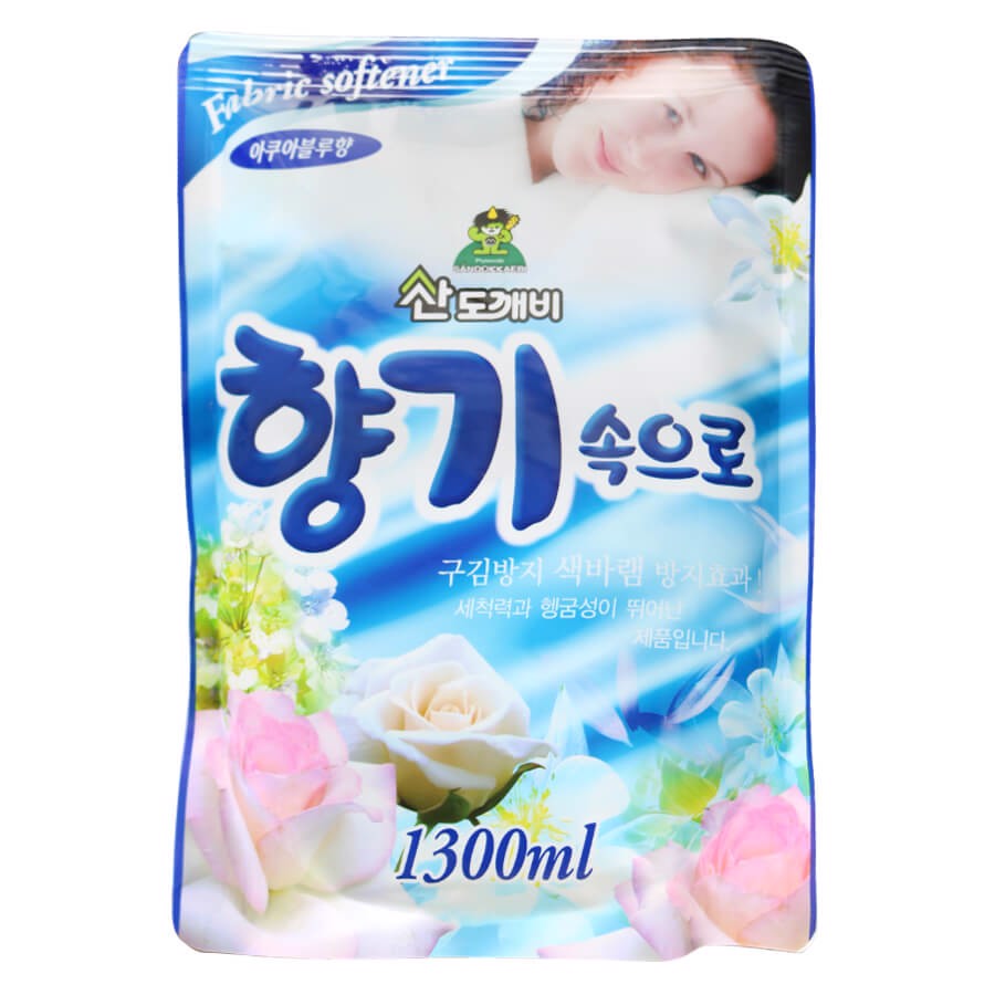 Nước xả mềm vải Sandokkaebi 1300ml - Aqua Blue