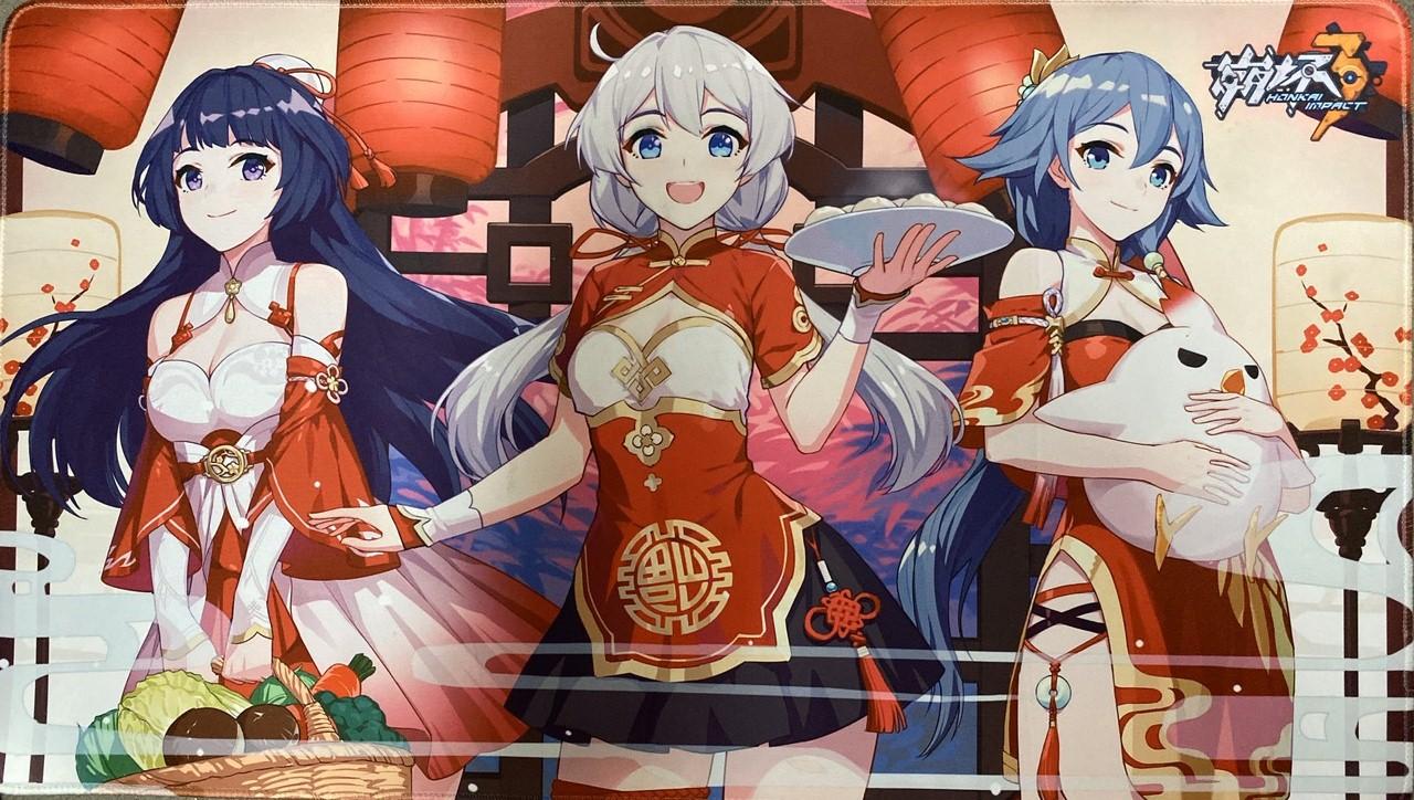 Bàn di chuột ,miếng lót chuột ,Tấm lót chuột cở lớn 70cm x40cm Hình anime