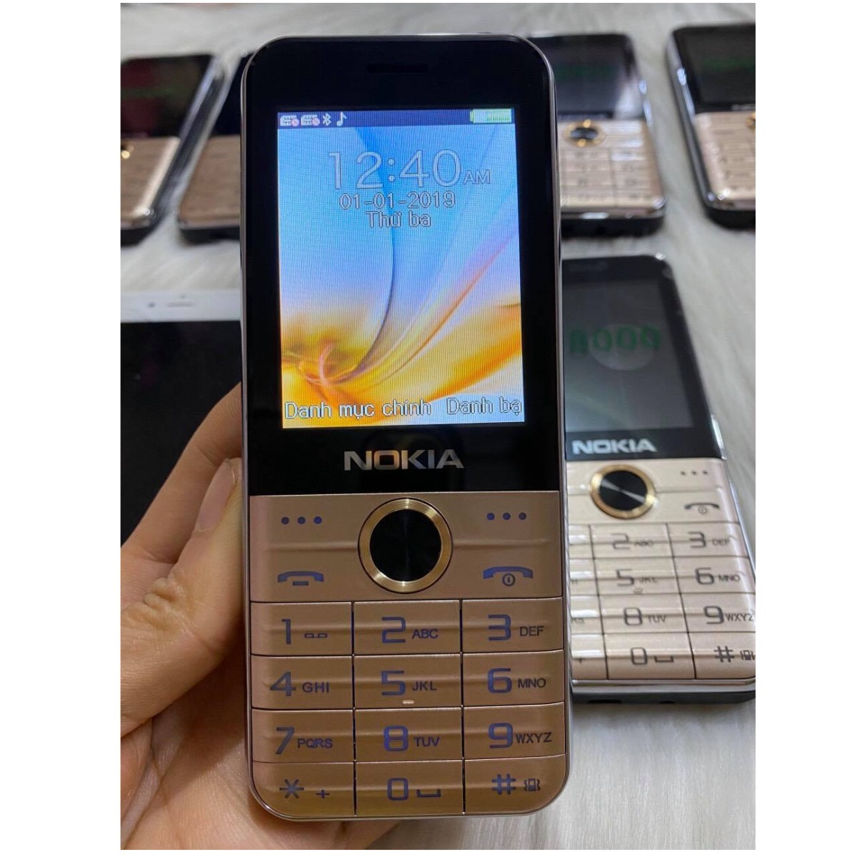 Điện Thoại Pin Khủng Loa To Nokia N8000 Pin Trâu-2 Sim Giá Rẻ - Bảo Hành 6 Tháng