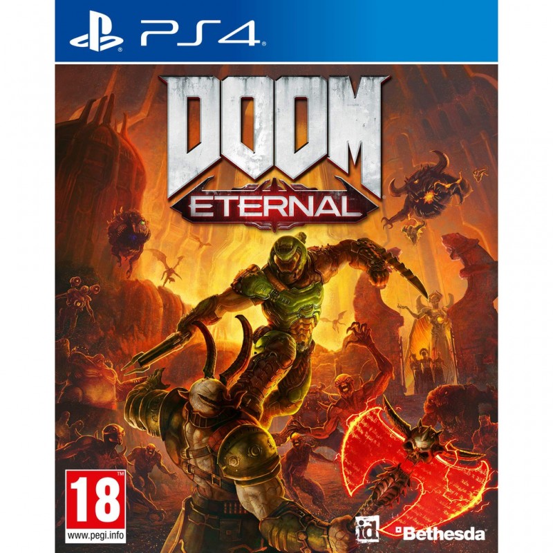 Đĩa game PS4 : Doom Eternal