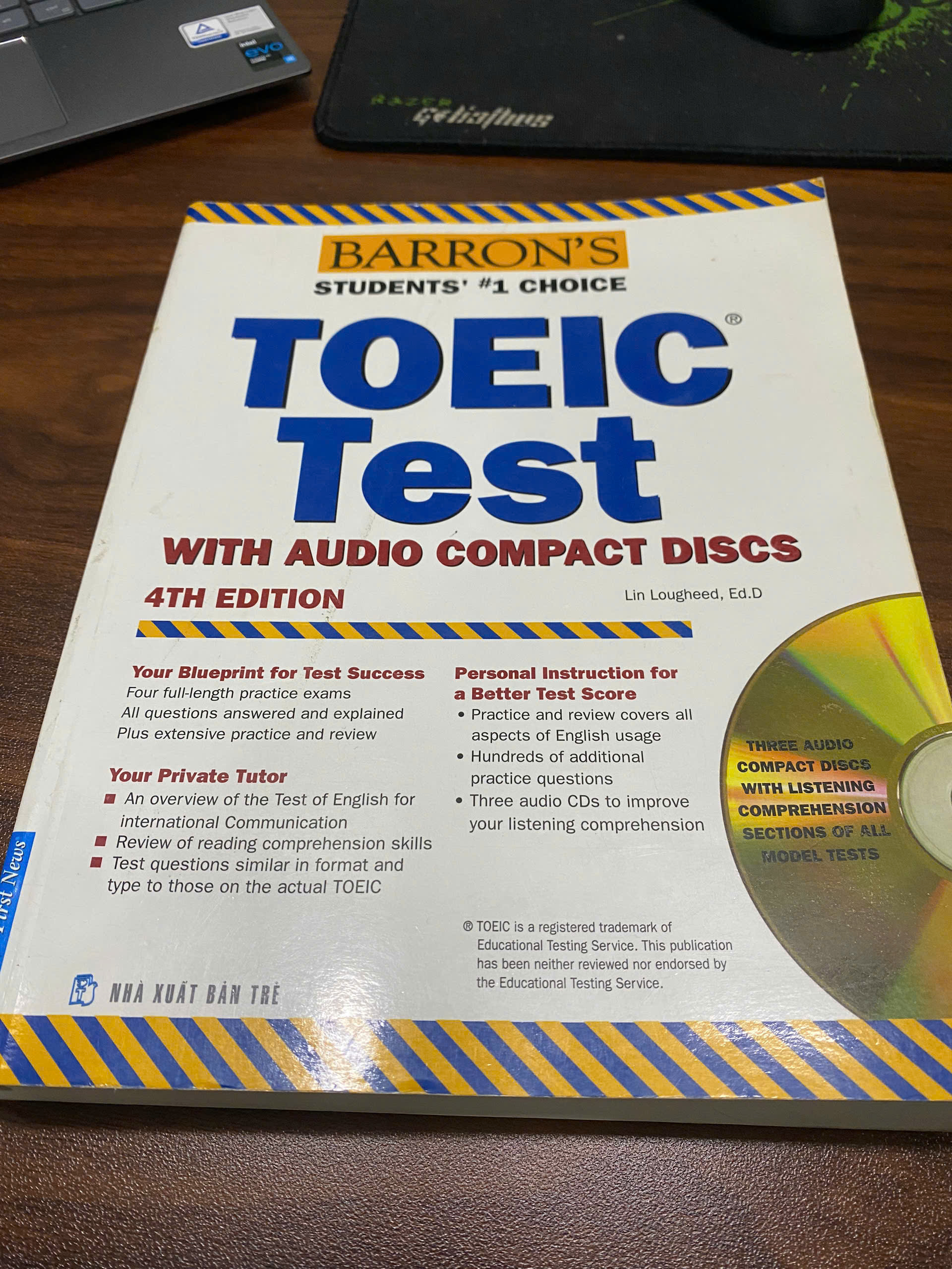 Sách luyện Toeic Barron's - Analyst - LC 1000 mới