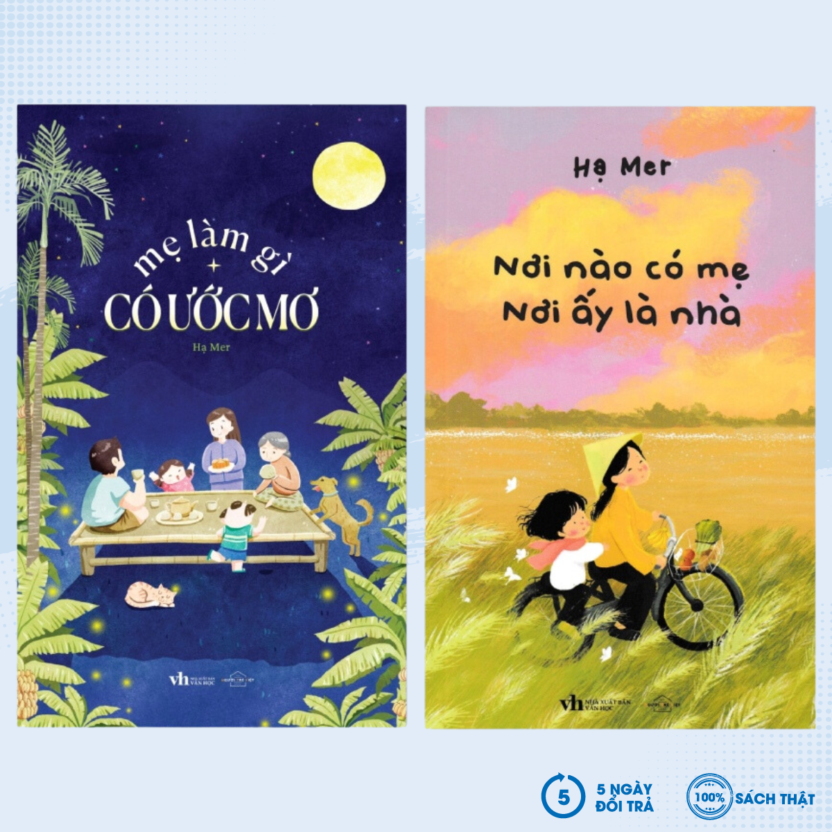 Sách - Combo Mẹ Làm Gì Có Ước Mơ + Nơi Nào Có Mẹ - Nơi Ấy Là Nhà (Bộ 2 Cuốn) - AZ - Newshop