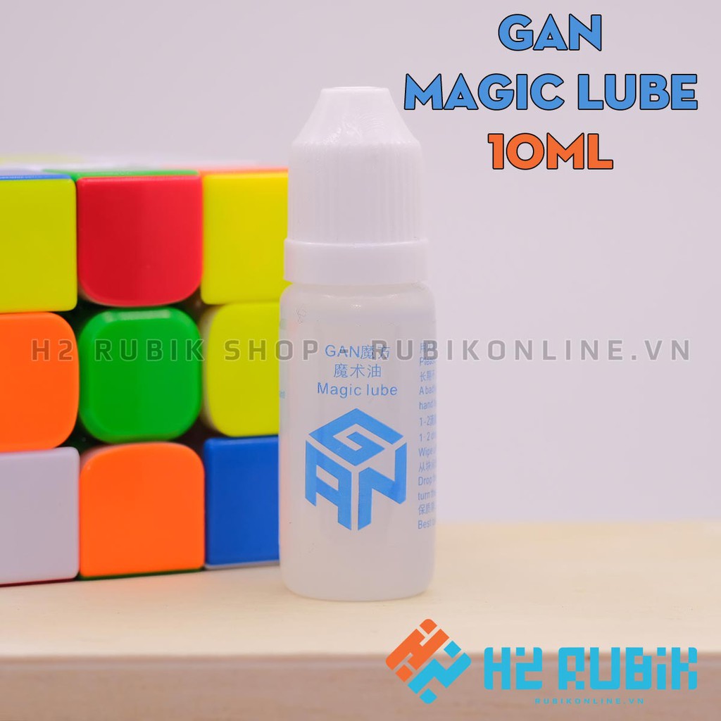 Gan Magic Lube 10Ml - Dầu Bôi Trơn Hãng Gan Silicone Bôi Trơn Rubik