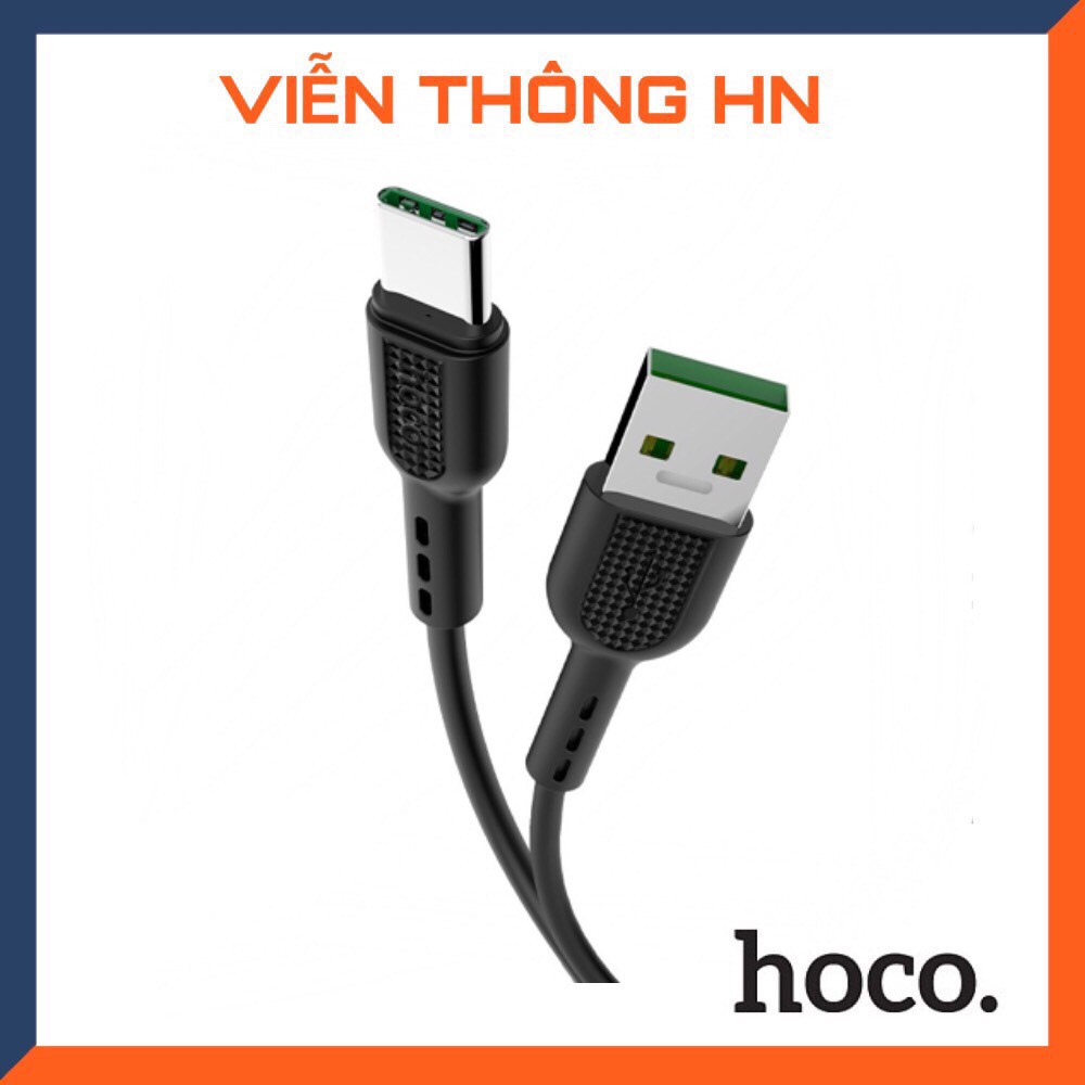 Cáp sạc nhanh Hoco u53 –  dây sạc usb type C 5a vooc micro usb 4a cho điện thoại oppo huawei xiaomi vivo  …vv
