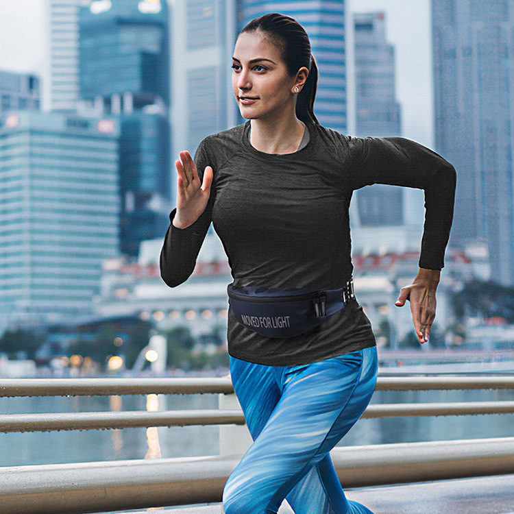 [ CÓ VIDEO SỬ DỤNG SẢN PHẨM] Túi Đai Đeo Hông Chạy Bộ Thể Thao Phản Quang Chống Nước MFL78