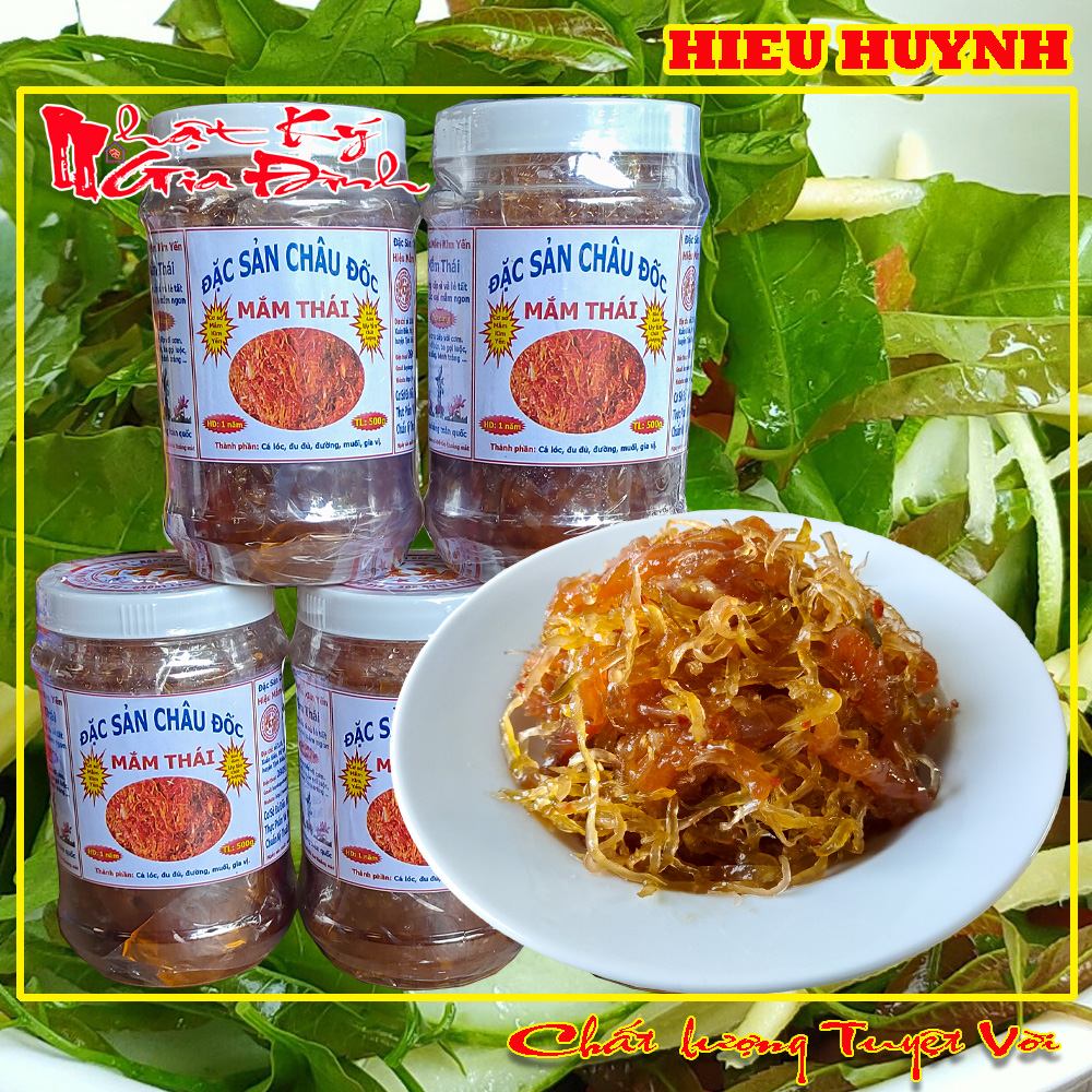 500gr Mắm Thái Châu Đốc Loại Đặc Biệt Đặc Sản Miền Tây Thơm Ngon Hiệu Kim Yến