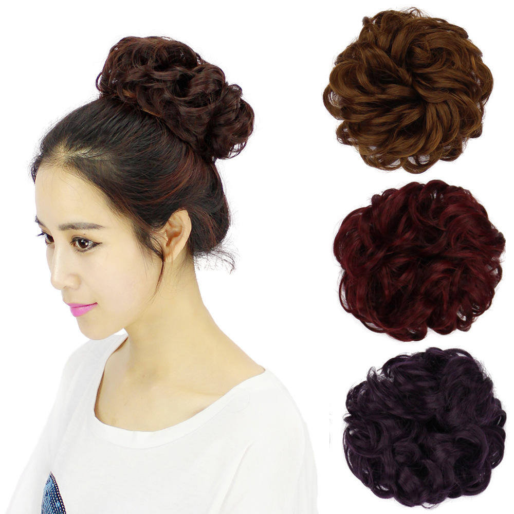 Búi tóc giả loại DÀY đẹp đủ các màu (hàng đẹp chỉnh chu, kiểm kĩ)