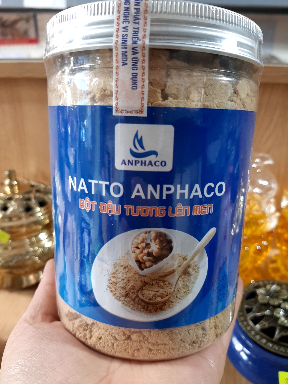 Bột đậu tương lên men natto anphaco 250g