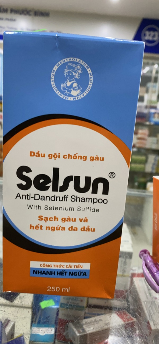 Dầu gội selsun shampoo 250ml