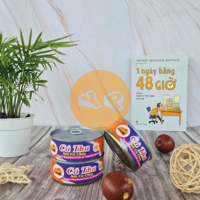 Cá thu sốt cà chay Âu Lạc lon 150g - thực phẩm chay ngon