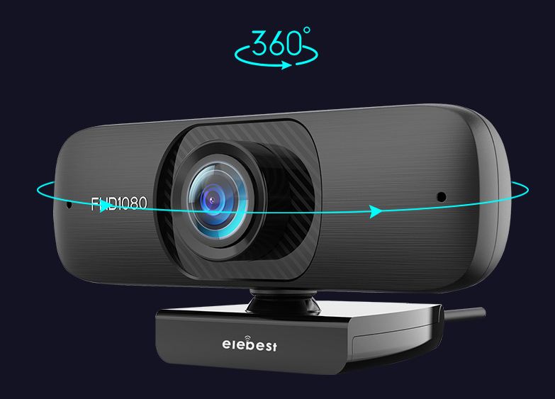 USB Webcam 1080P có mic cho laptop và máy tính để bàn