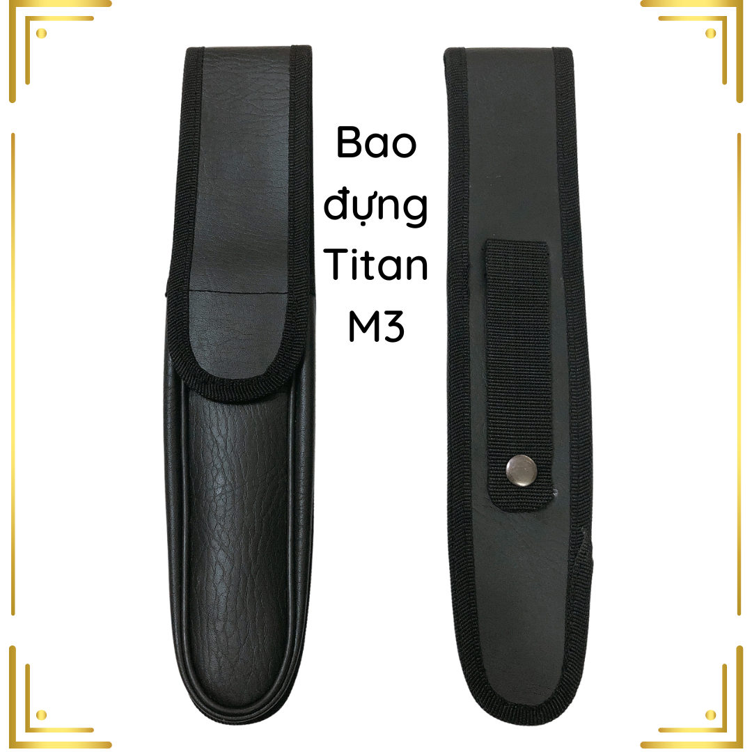 Bao đựng đèn pin 3 đoạn tw809 hay titan m3