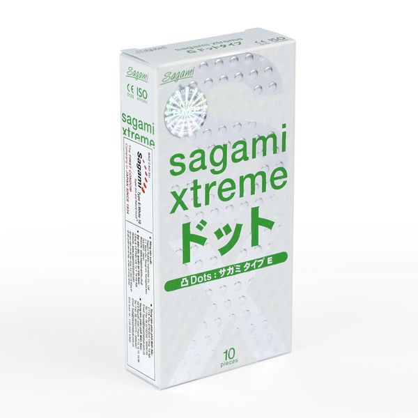 Bao cao su sagami xtreme white hộp 10 chiếc