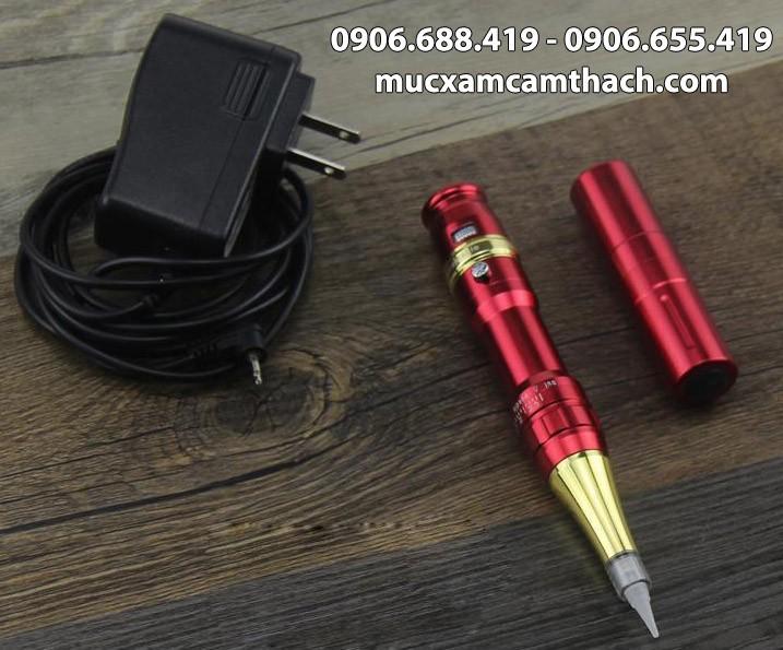 Máy xăm tích điện IDM có kèm pin phụ