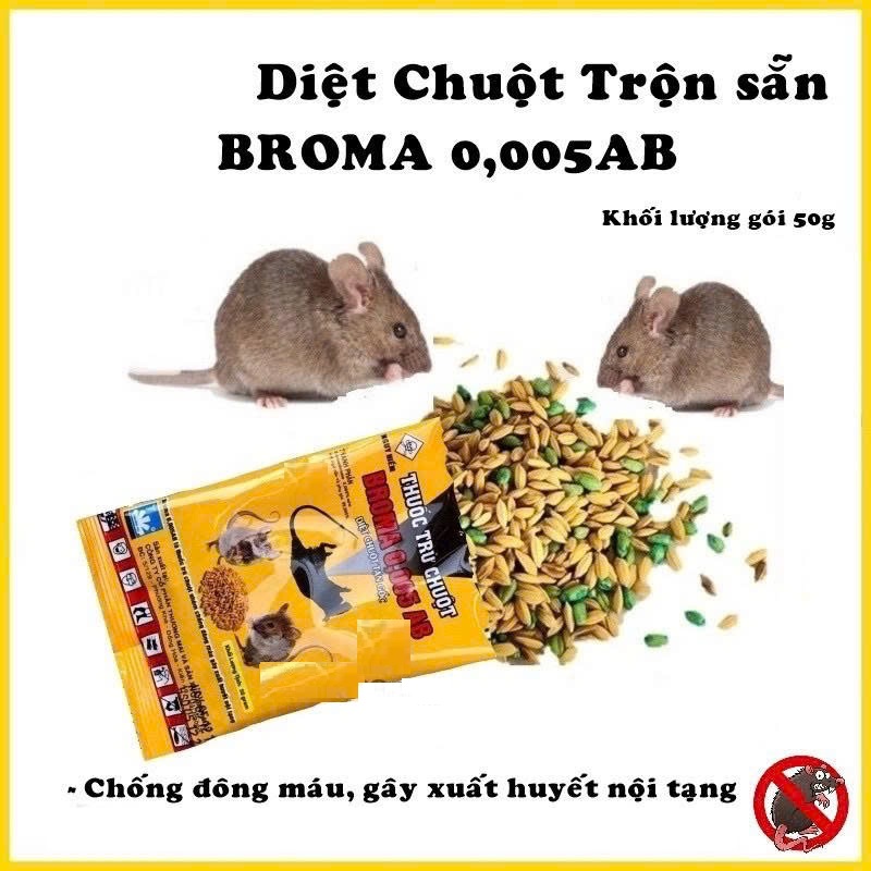  Combo 5 gói bả chuột sinh học an toàn tiện lợi 