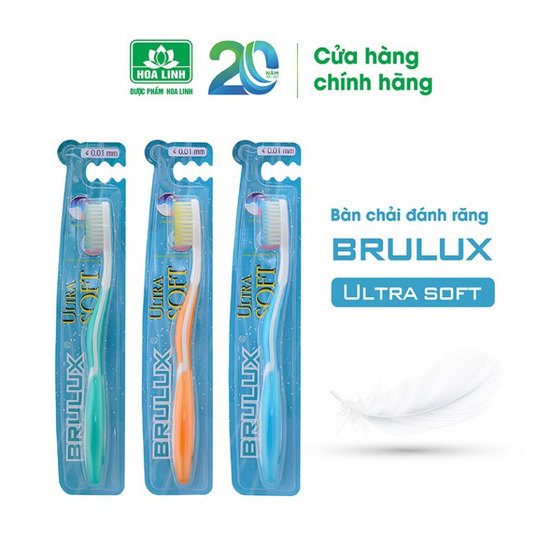✔️sale khủng✔️ bàn chải đánh răng brulux ultra soft siêu mềm