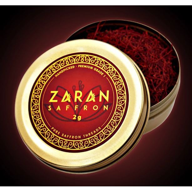 Nhụy hoa nghệ tây Zaran Saffron 2g thượng hạng