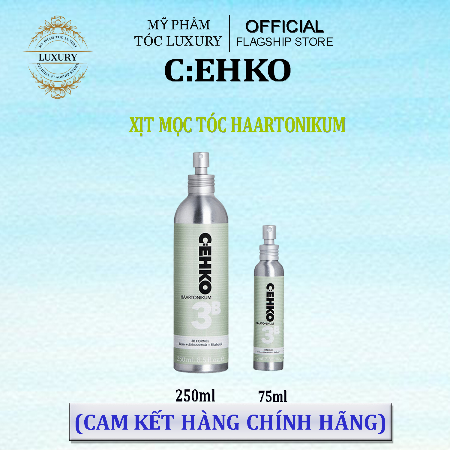 Xịt mọc tóc Cehko Haartonikum 75ml-250ml