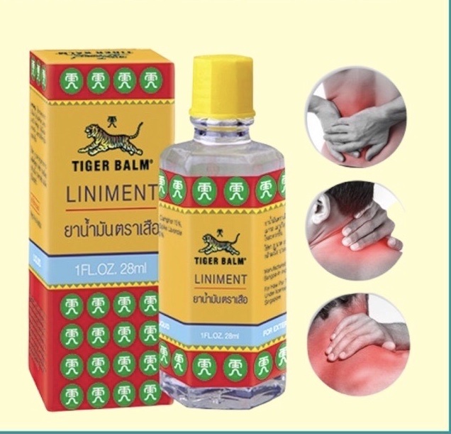 Dầu xoa bóp nhức mõi tiger balm liniment thái lan 28ml