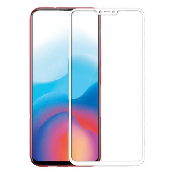Kính cường lực Oppo F7 kính full màn hình (Màu trắng)