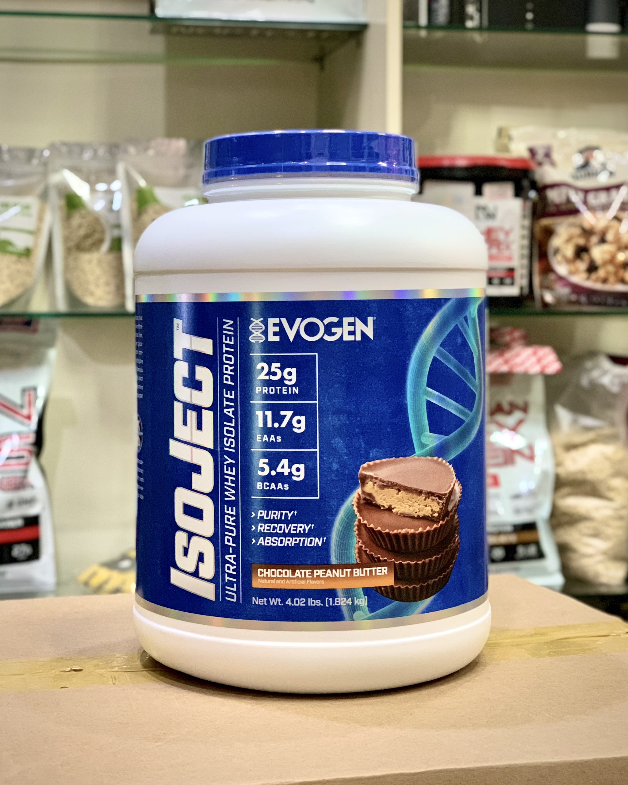 [HCM]ISOJECT Premium EVOGEN - Whey Isolate tăng cơ, 55-57 liều dùng +TẶNG TÚI GYM