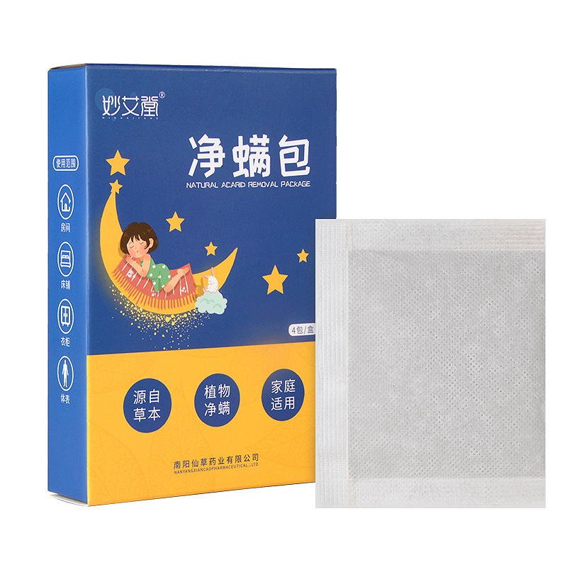 Thảo dược tiêu xanh xua đuổi côn trùng MIAOAITANG để dưới đệm , thảm , tủ bếp đuổi ve ,rận ,bọ chét ,ghẻ bảo vệ sức khoẻ cho gia đình
